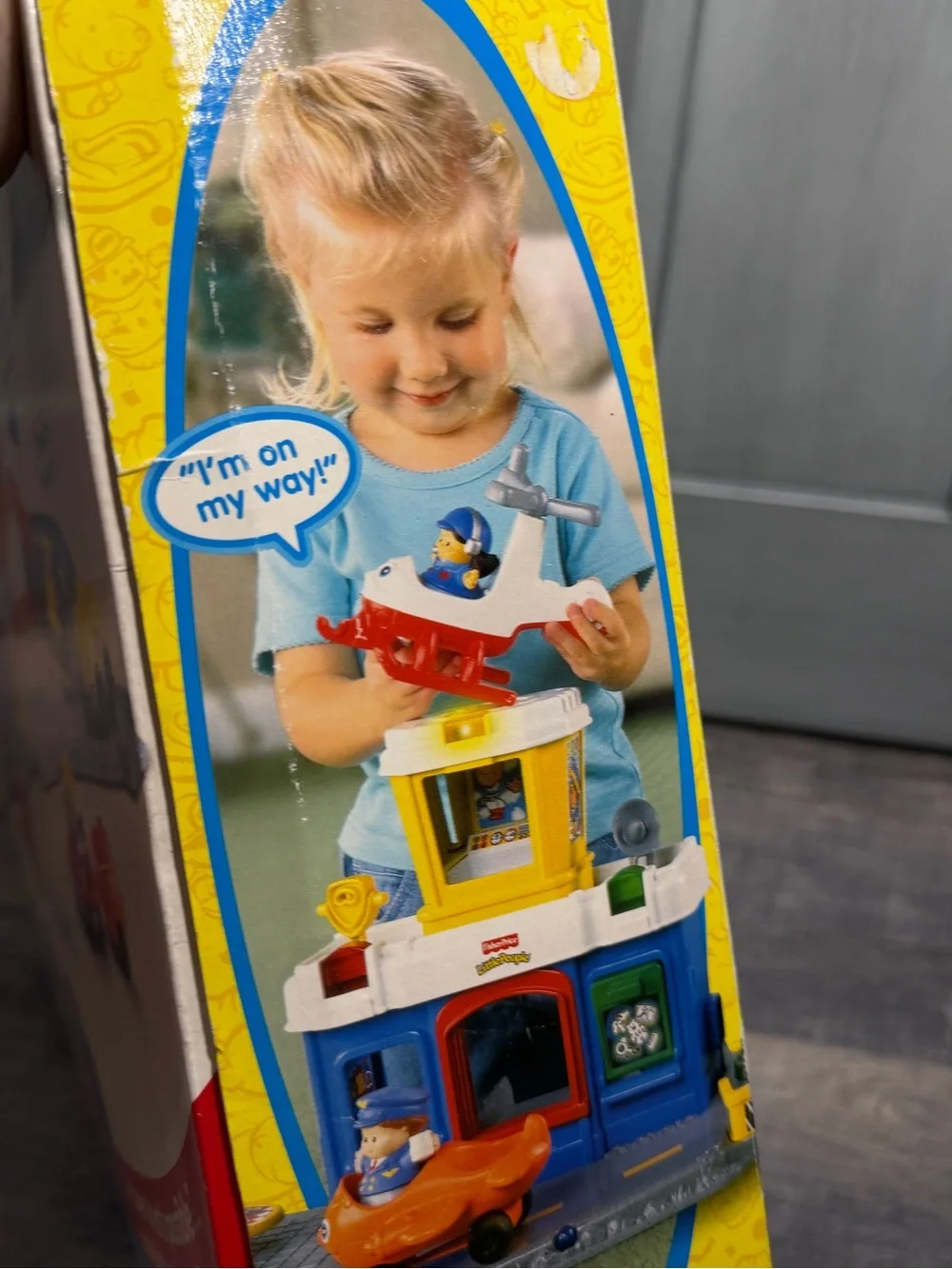 Vintage 2002 Fisher Price Little People Discovery Airport New Box Y2K Original